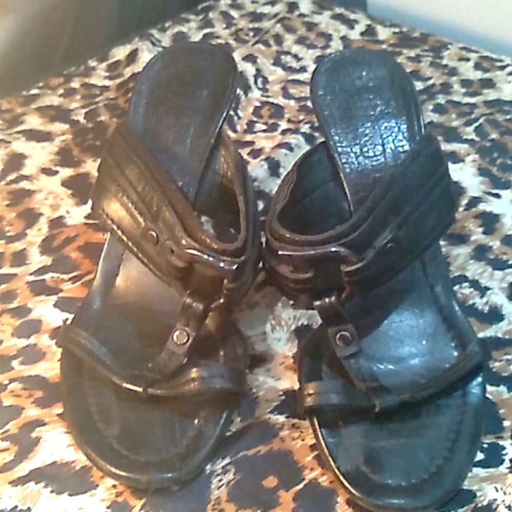 Vintage dior slip on heels 36